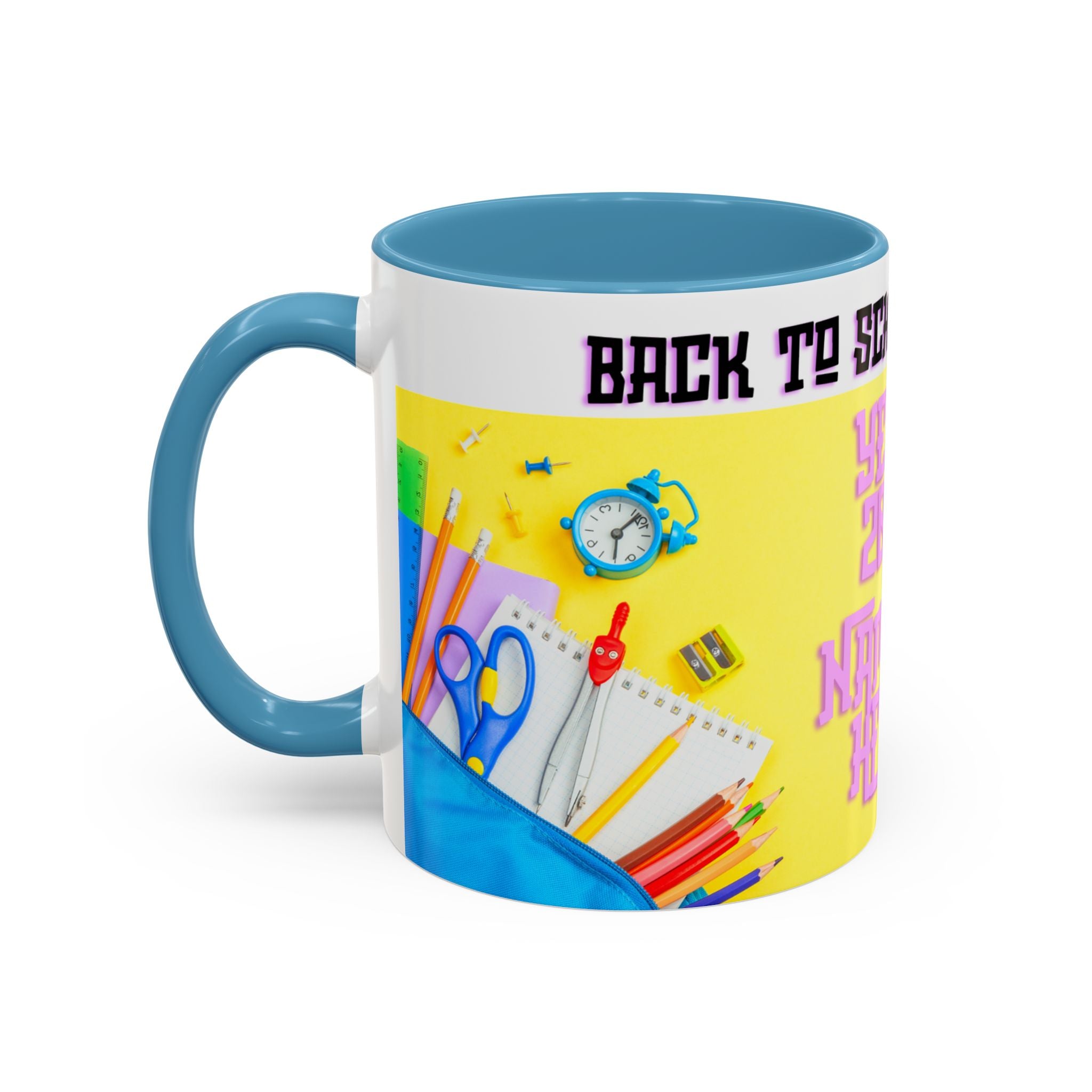 Back to School Disco Coffee Mug — Year 2027 Personalized Accent Mug