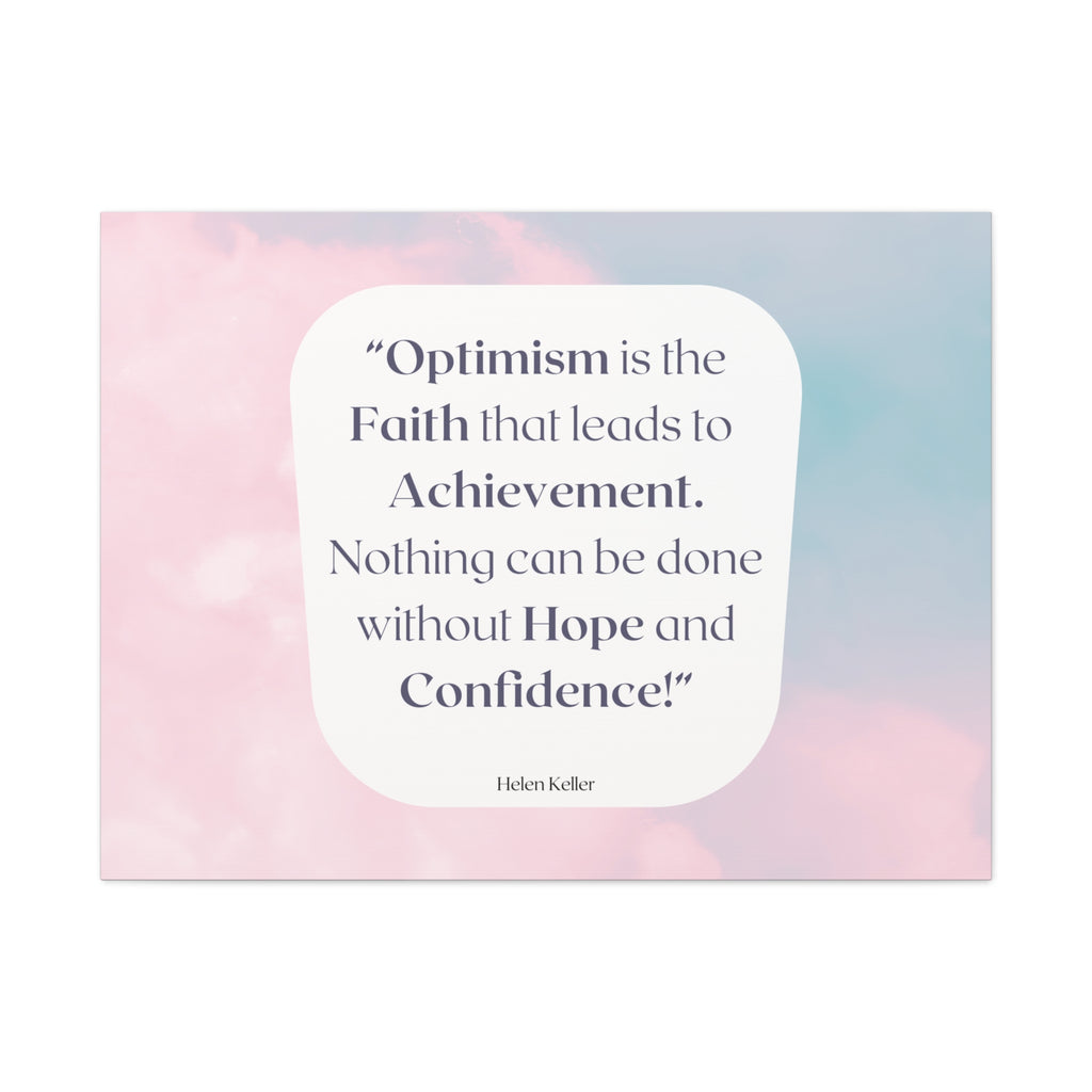 Back to School Motivation Matte Canvas Home, Classroom, Stretched, 1.25"