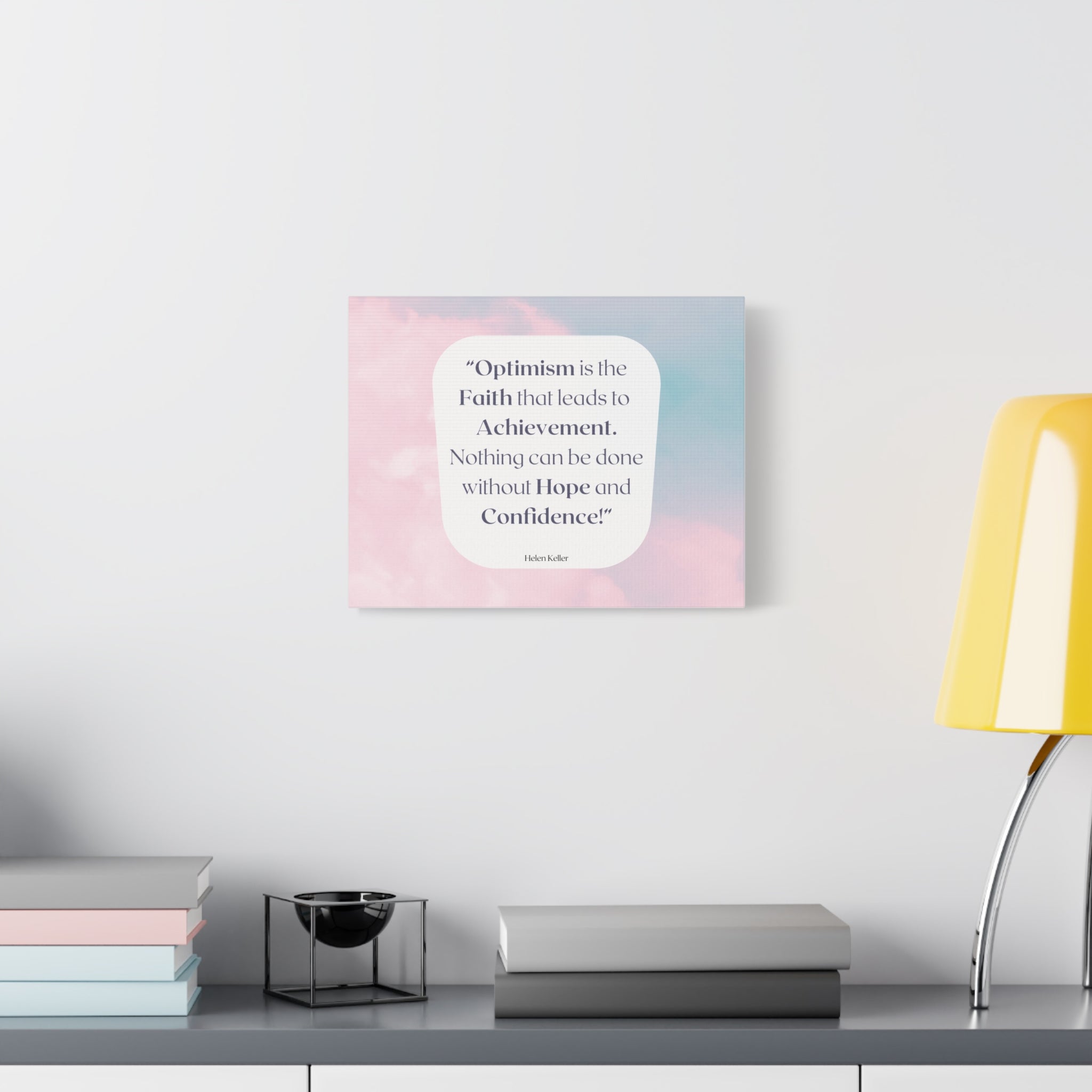Back to School Motivation Matte Canvas Home, Classroom, Stretched, 1.25"