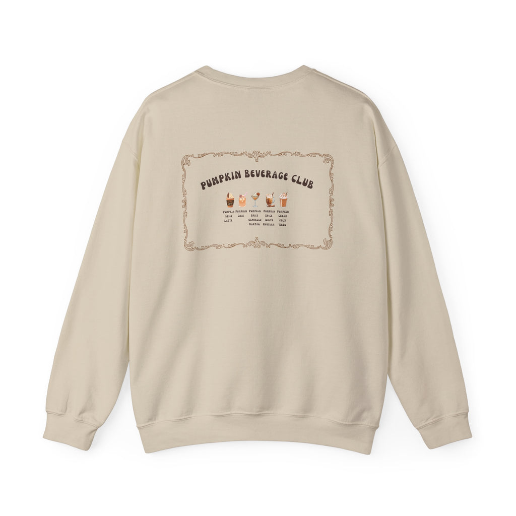 Pumpkin Beverage Club Sweatshirt