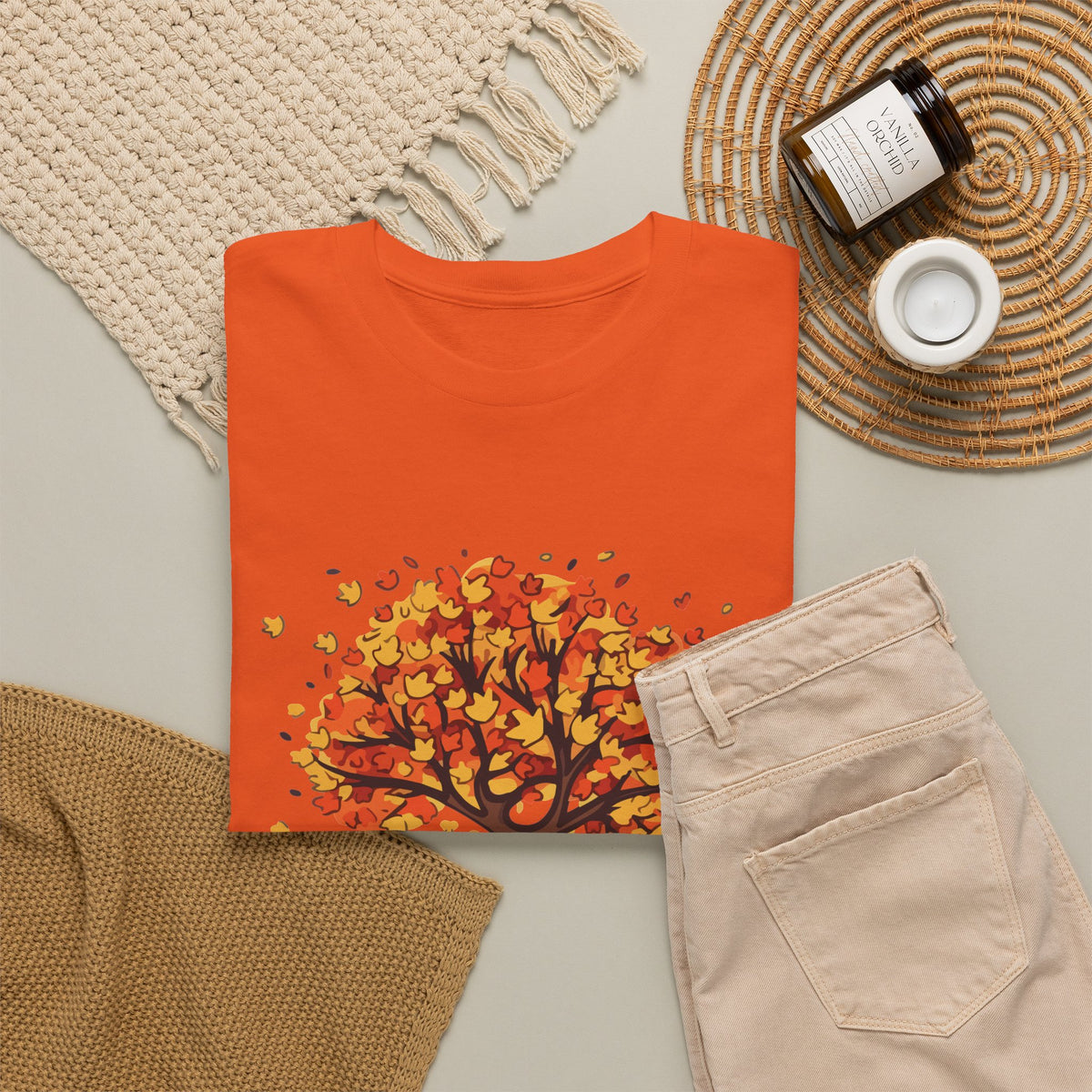 Just a Fall Girl Autumn Graphic T-Shirt