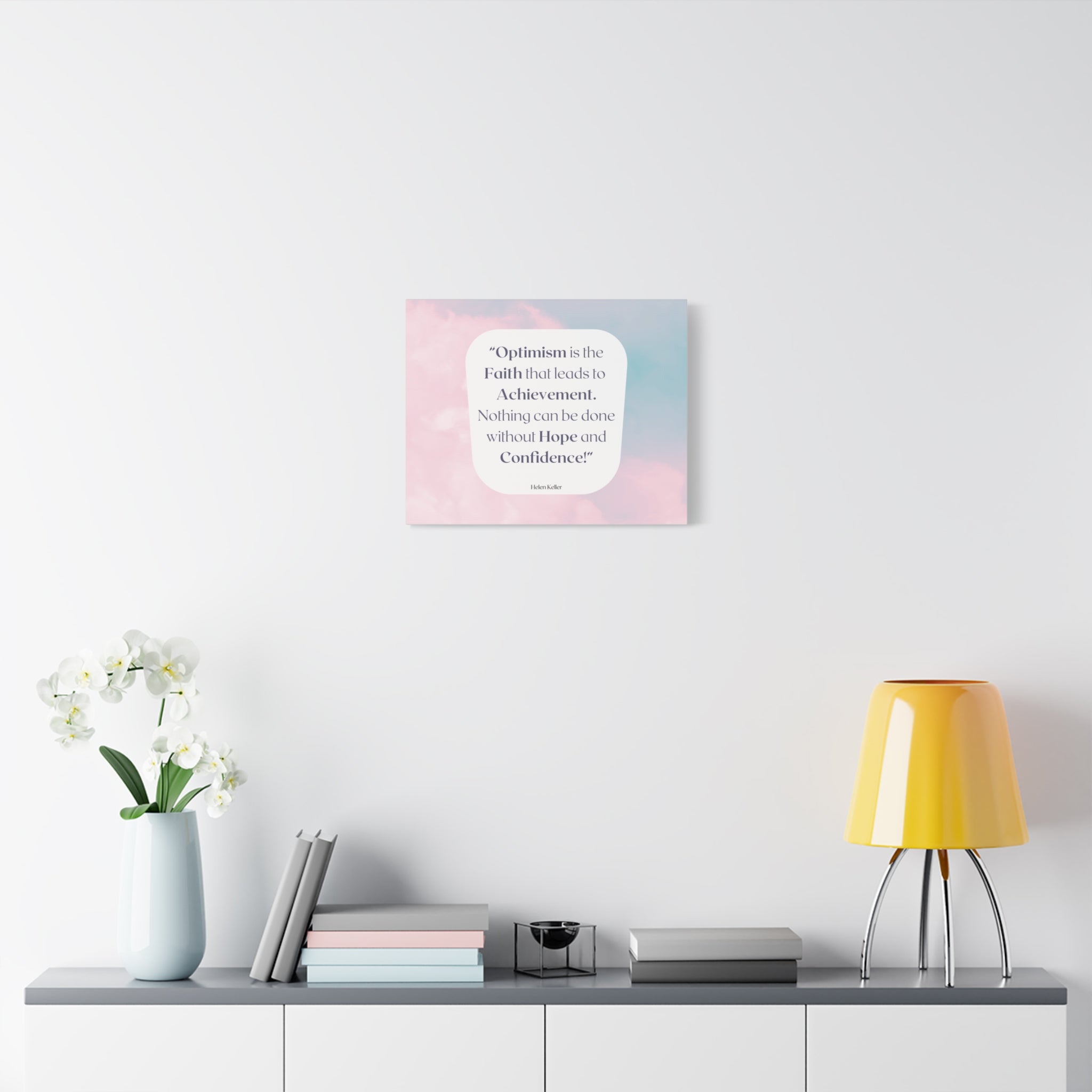 Back to School Motivation Matte Canvas Home, Classroom, Stretched, 1.25"