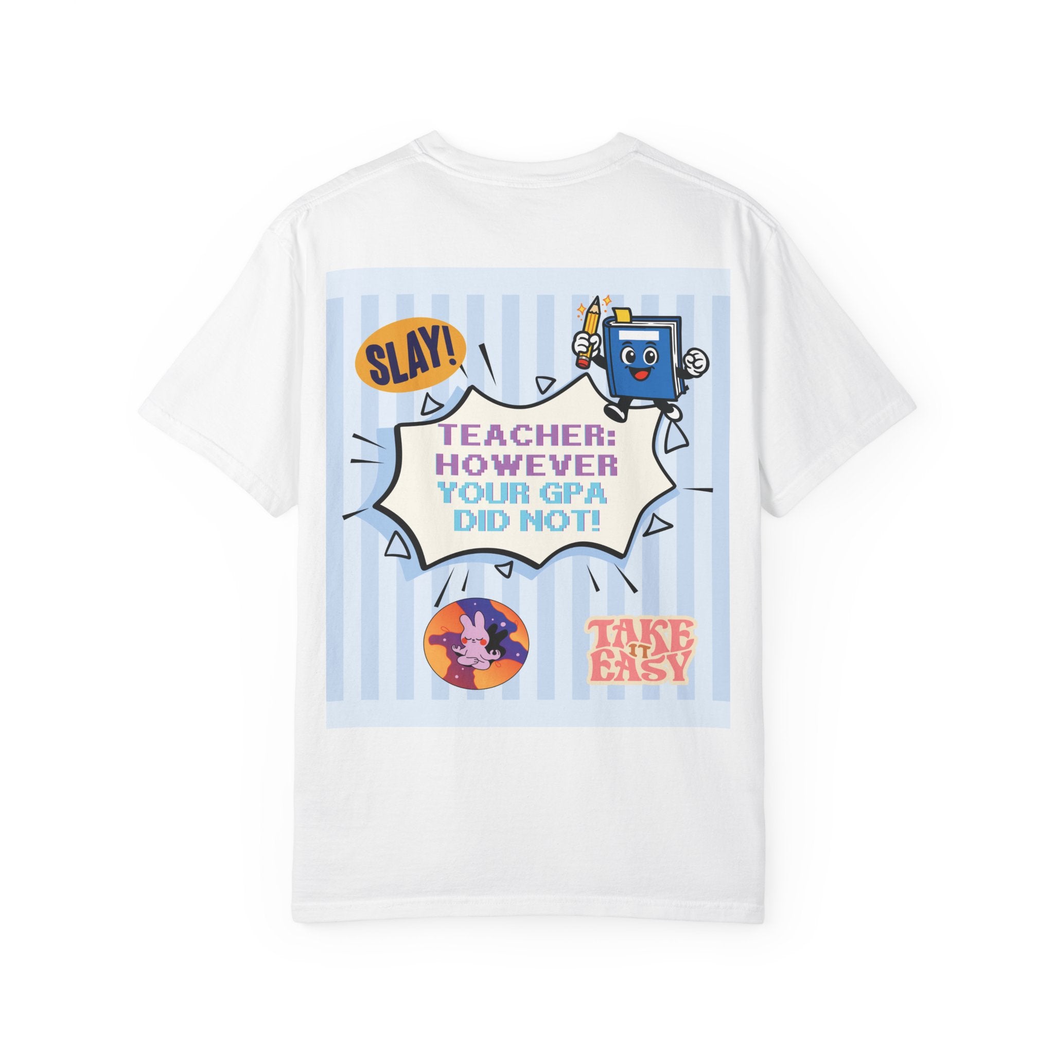 T-Shirt — "The Exam Understood Me" Novelty Graphic Tee (Teacher/GPA Humor)