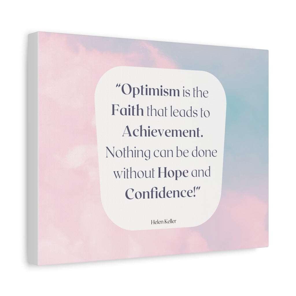 Back to School Motivation Matte Canvas Home, Classroom, Stretched, 1.25"