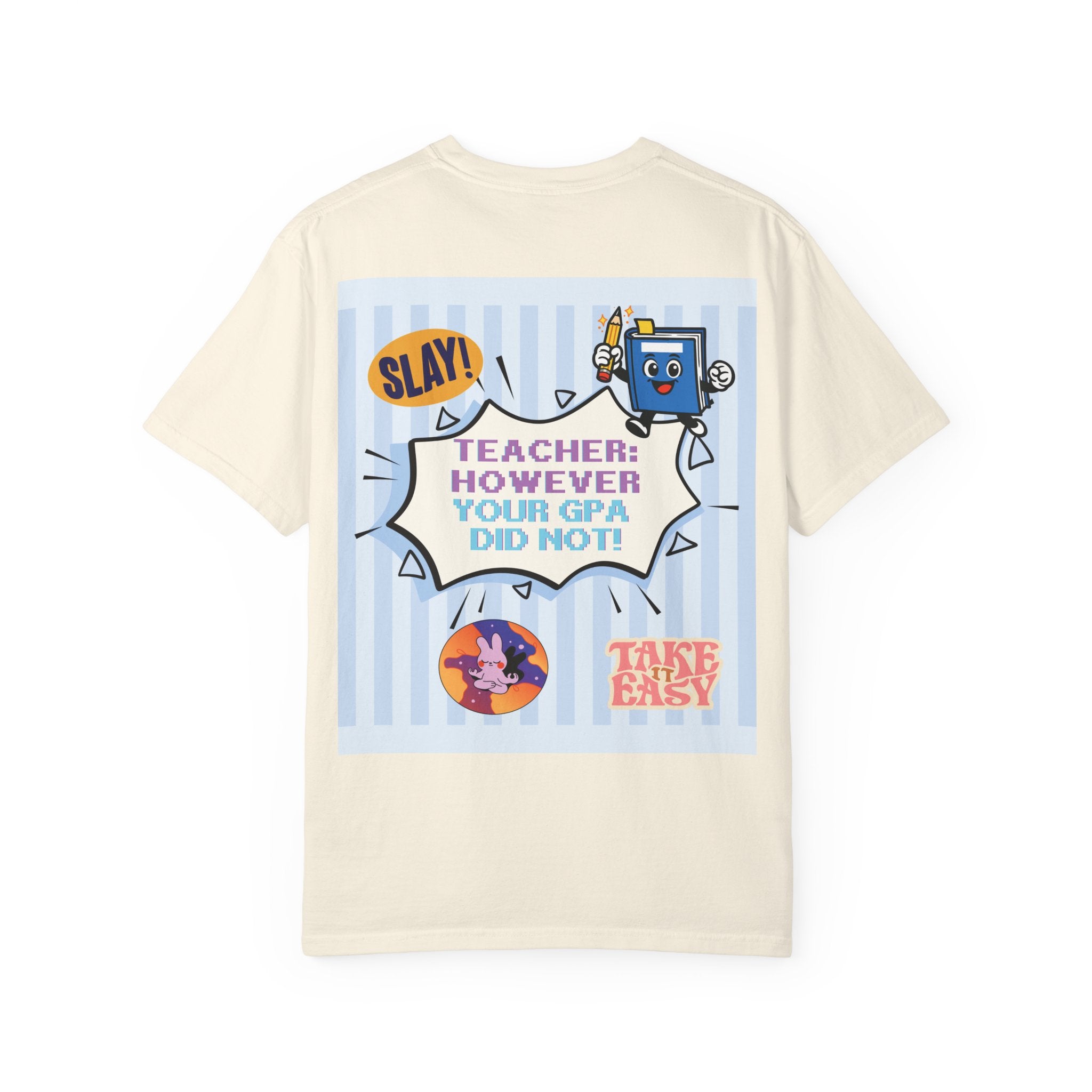T-Shirt — "The Exam Understood Me" Novelty Graphic Tee (Teacher/GPA Humor)