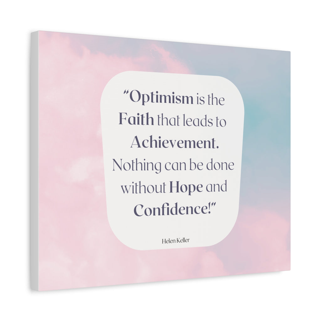 Back to School Motivation Matte Canvas Home, Classroom, Stretched, 1.25"