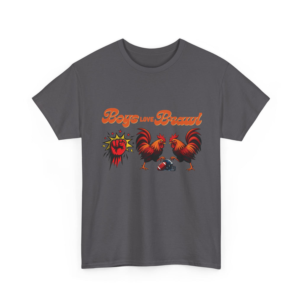 Boys Love Brawl Rooster T-Shirt