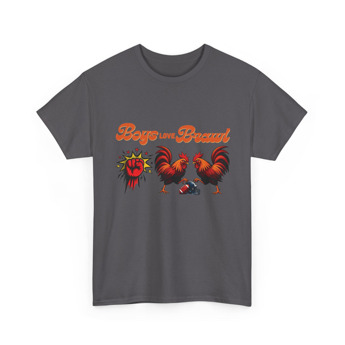 Boys Love Brawl Rooster T-Shirt