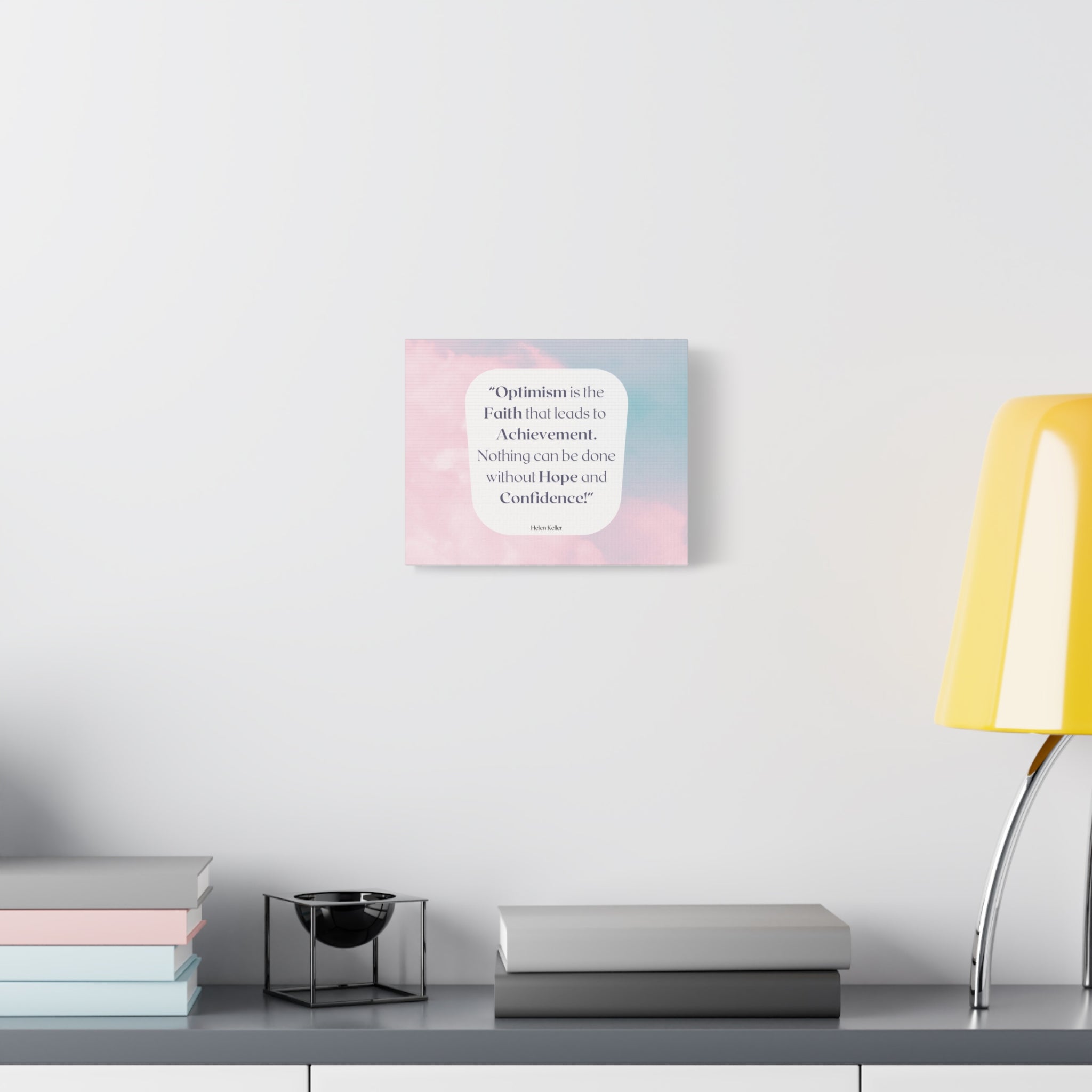 Back to School Motivation Matte Canvas Home, Classroom, Stretched, 1.25"