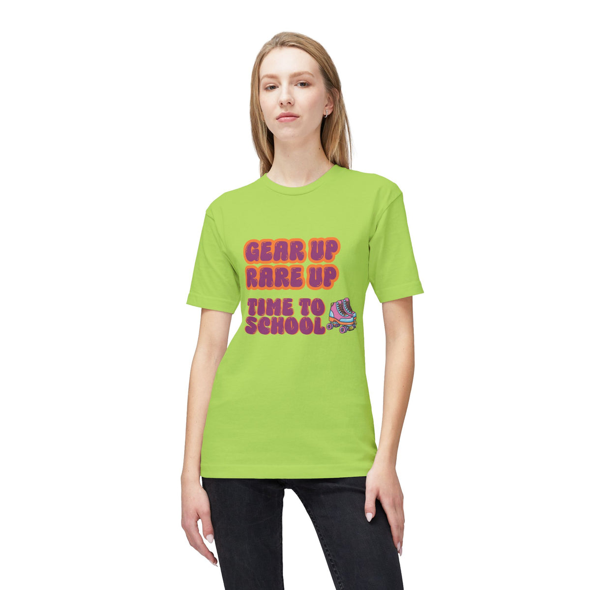 Gear Up, Rare Up | Retro Roller Skate T-Shirt