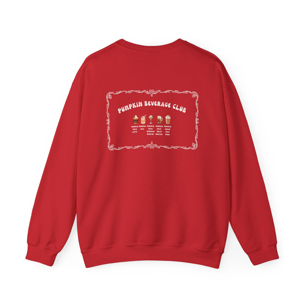 Pumpkin Beverage Club Sweatshirt