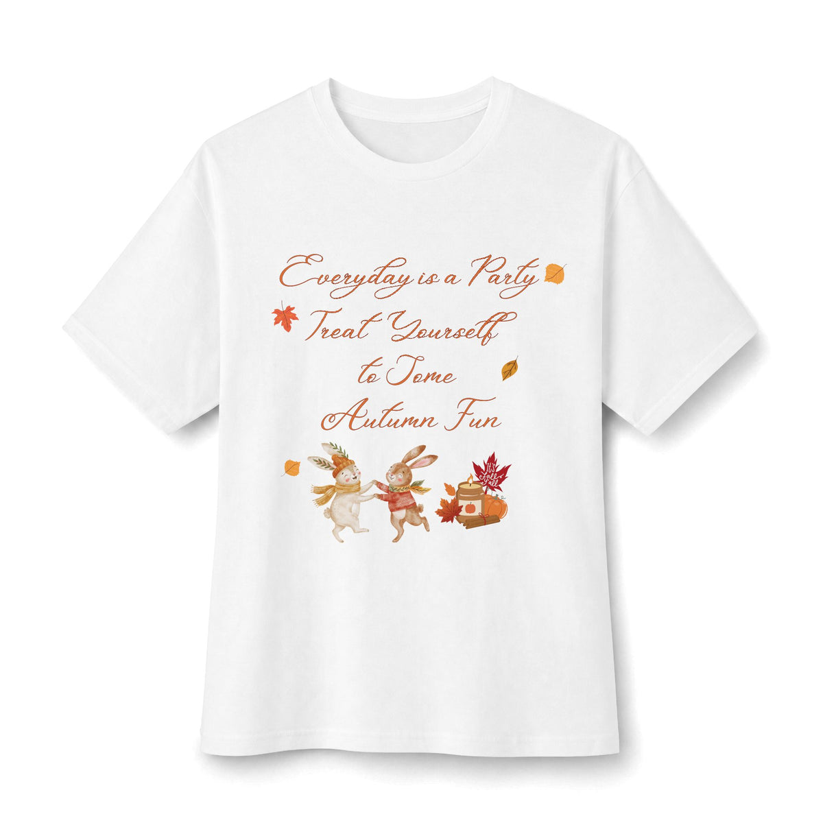 Autumn Friends Cotton Tee