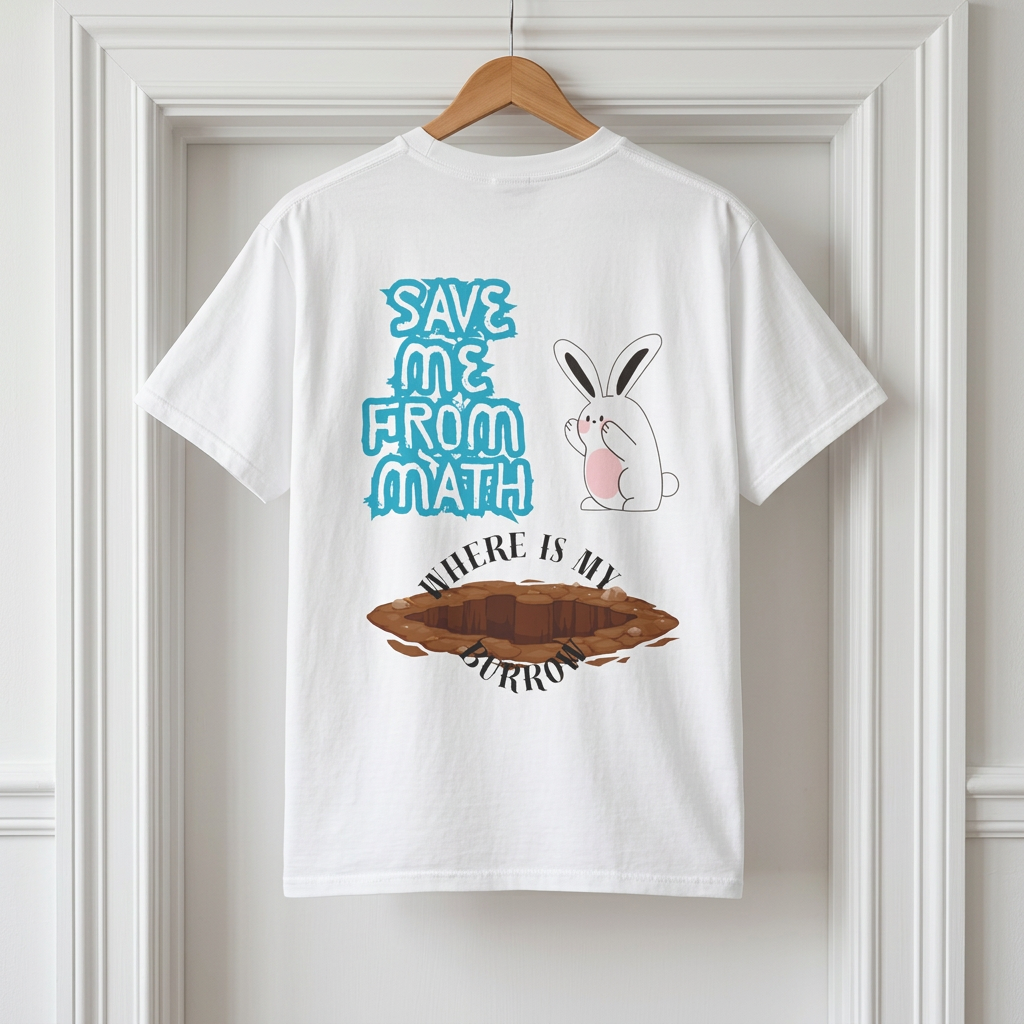 Math Exam Day School T-shirt | Back to School Typography Tee