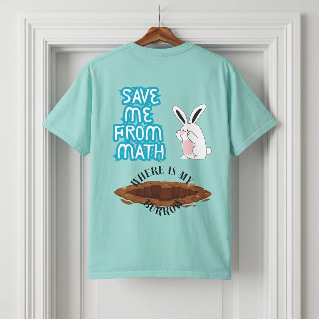 Math Exam Day School T-shirt | Back to School Typography Tee