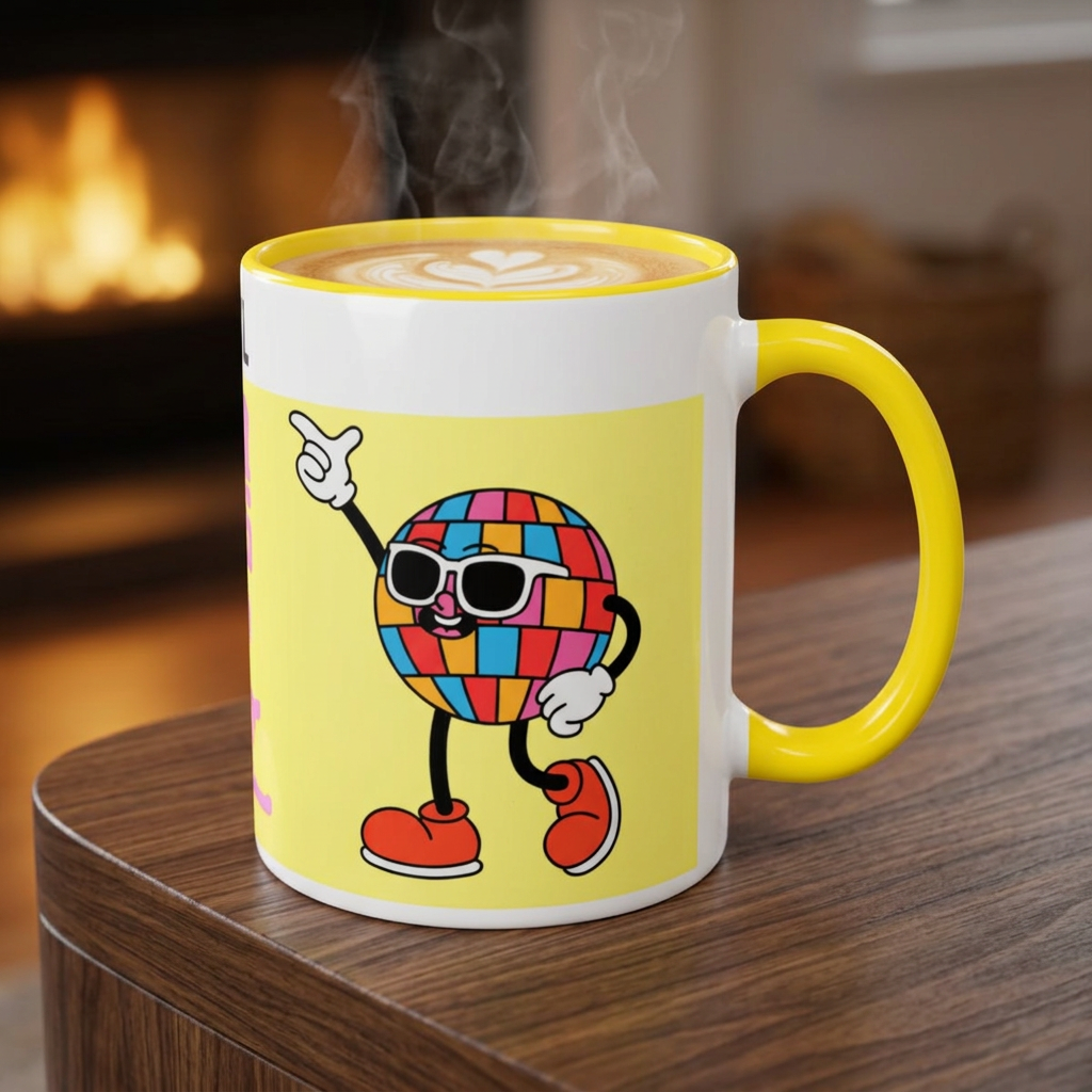 Back to School Disco Coffee Mug — Year 2027 Personalized Accent Mug