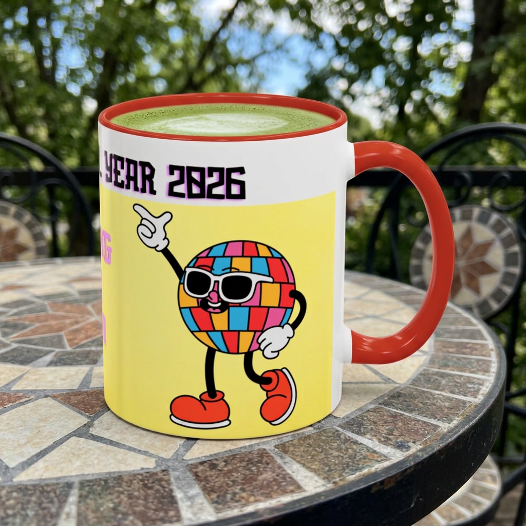 Back to School Disco Coffee Mug — Year 2026