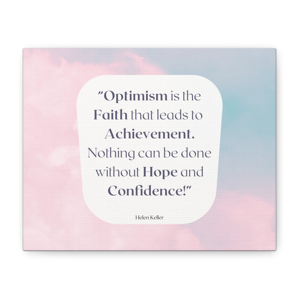 Back to School Motivation Matte Canvas Home, Classroom, Stretched, 1.25"