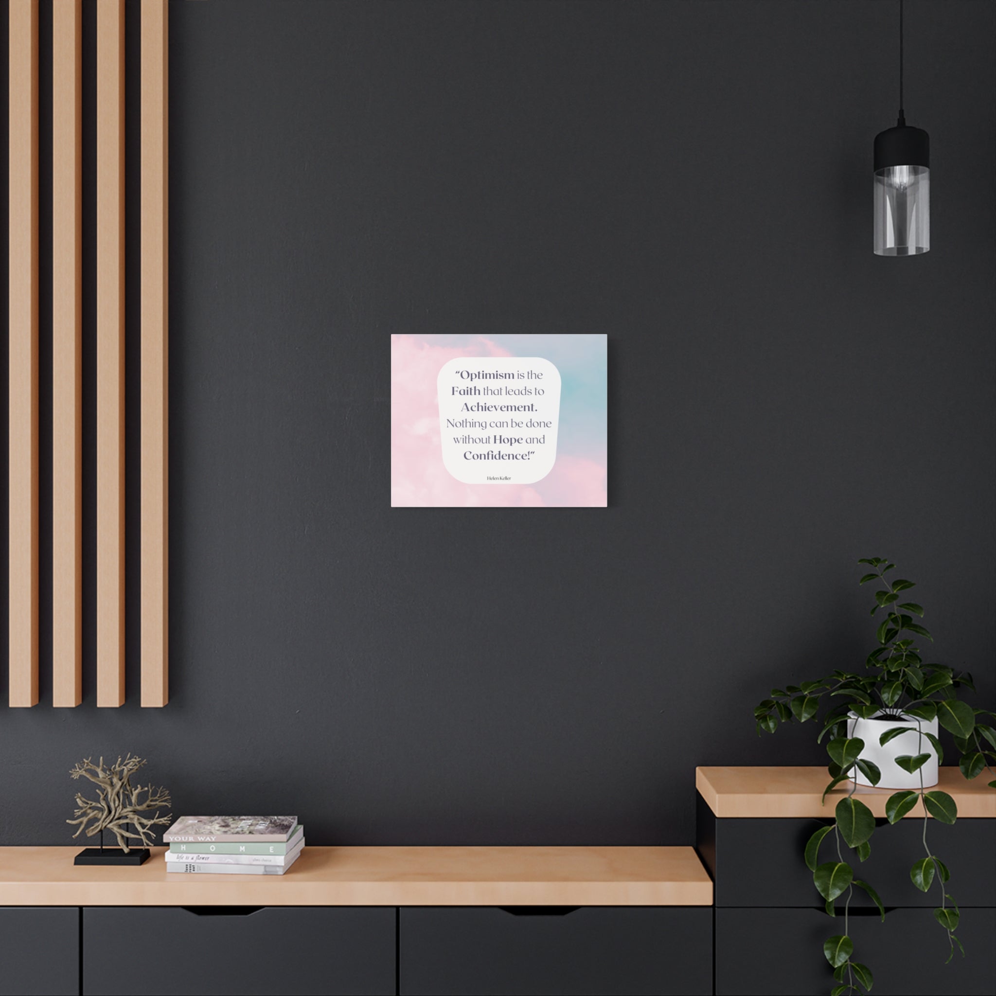 Back to School Motivation Matte Canvas Home, Classroom, Stretched, 1.25"