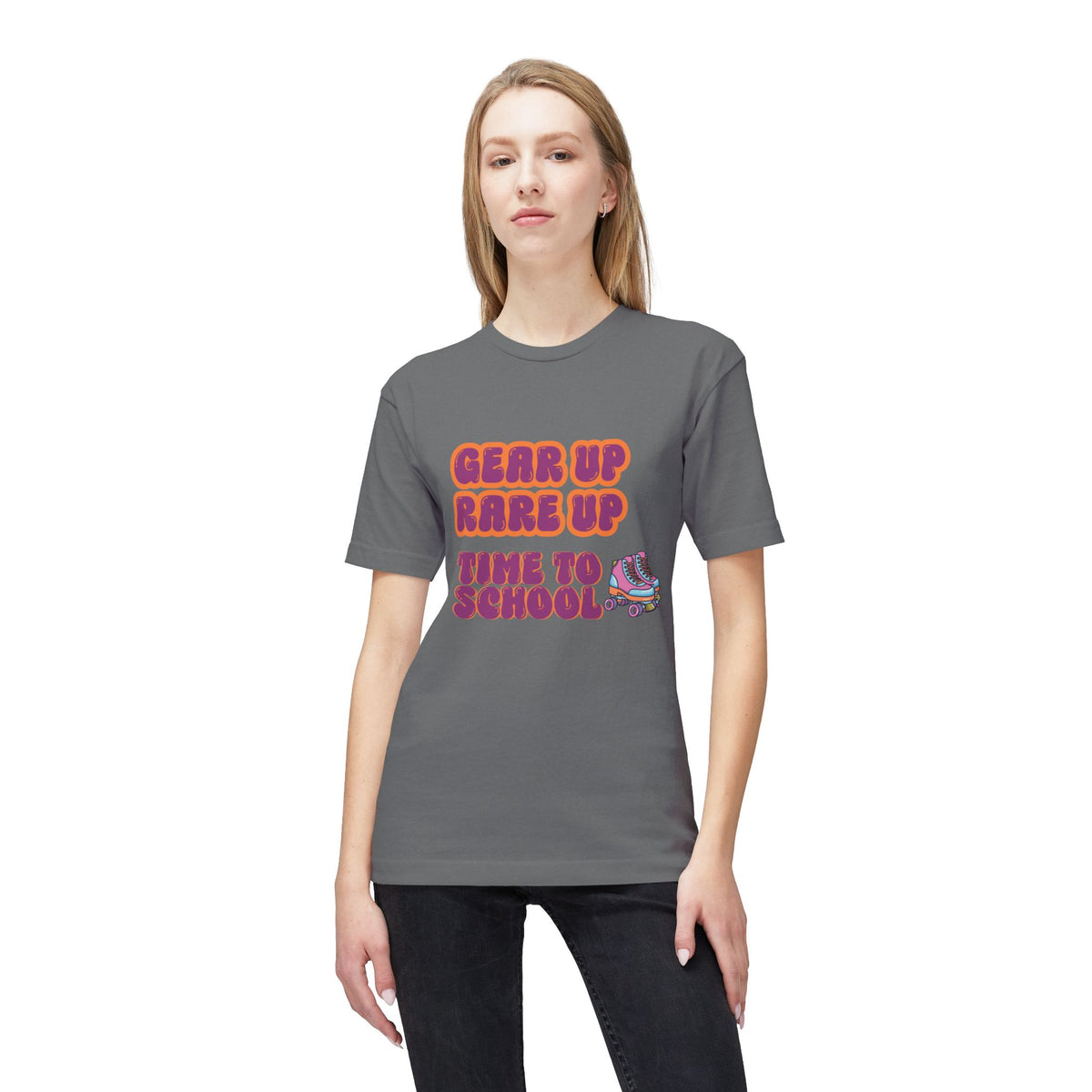 Gear Up, Rare Up | Retro Roller Skate T-Shirt