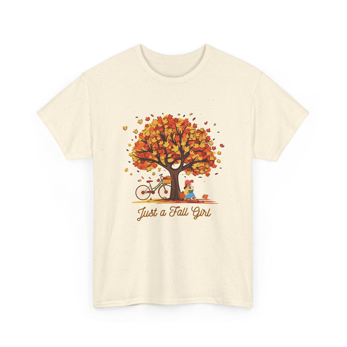 Just a Fall Girl Autumn Graphic T-Shirt