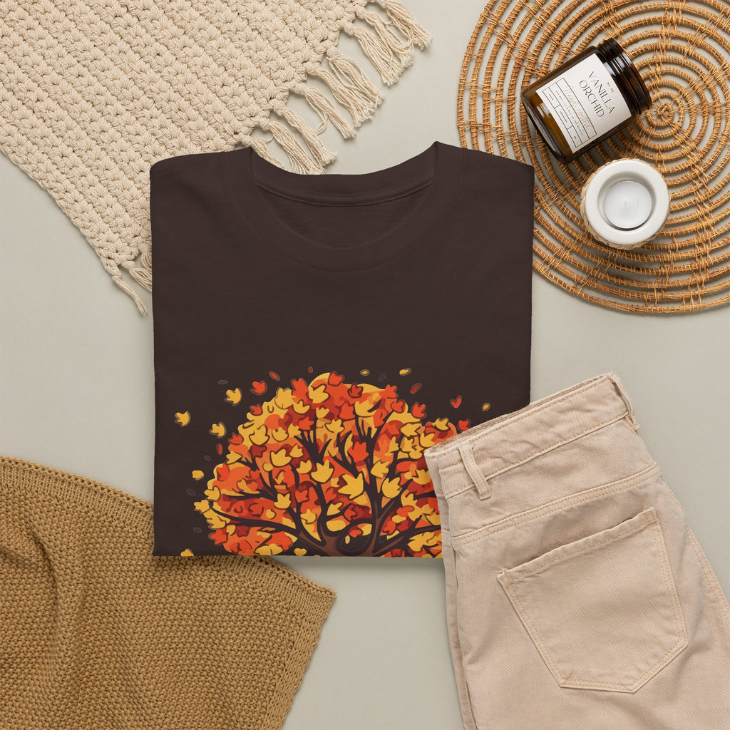 Just a Fall Girl Autumn Graphic T-Shirt