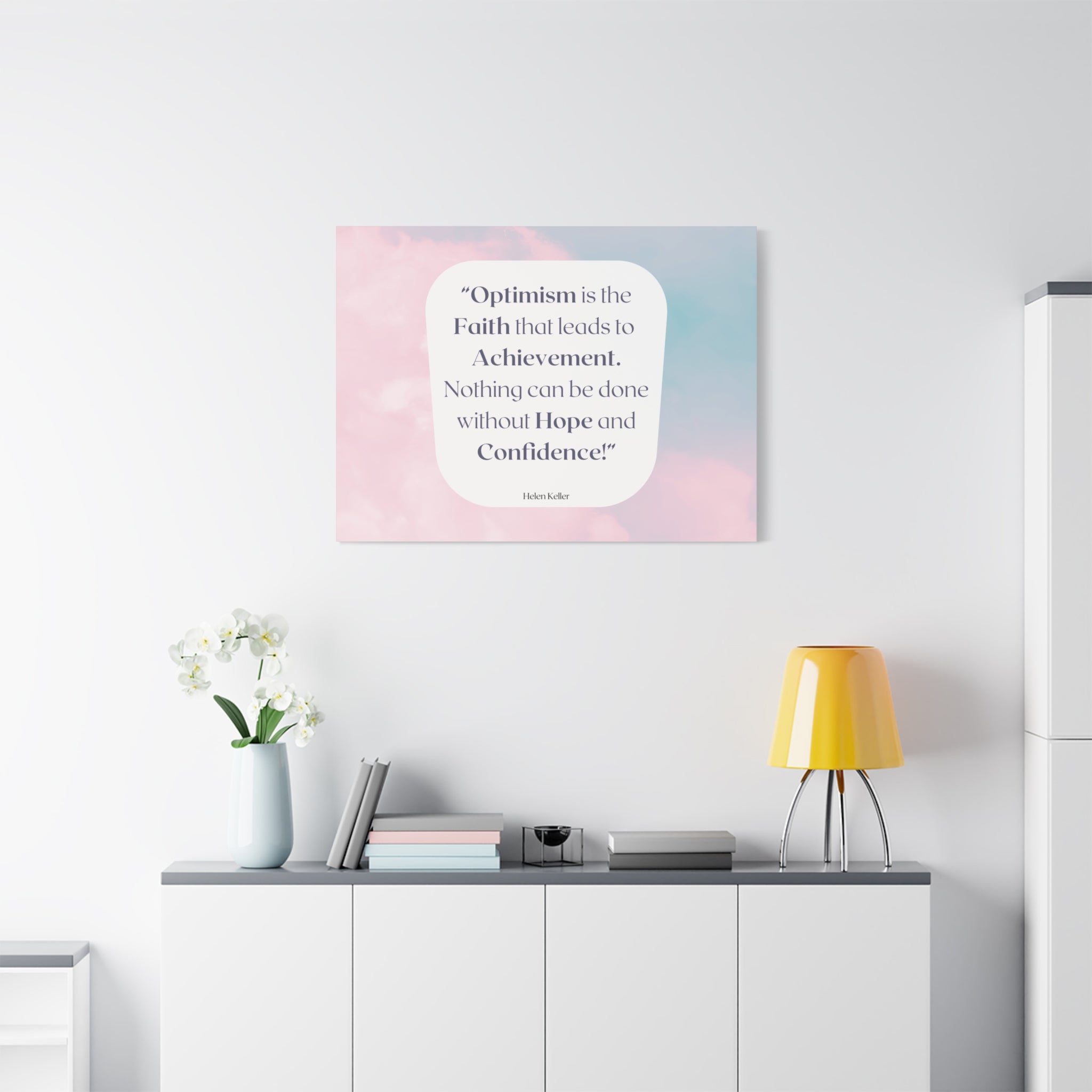 Back to School Motivation Matte Canvas Home, Classroom, Stretched, 1.25"
