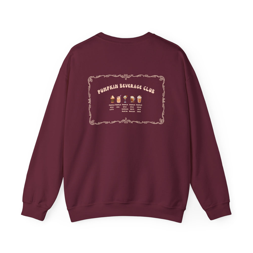 Pumpkin Beverage Club Sweatshirt