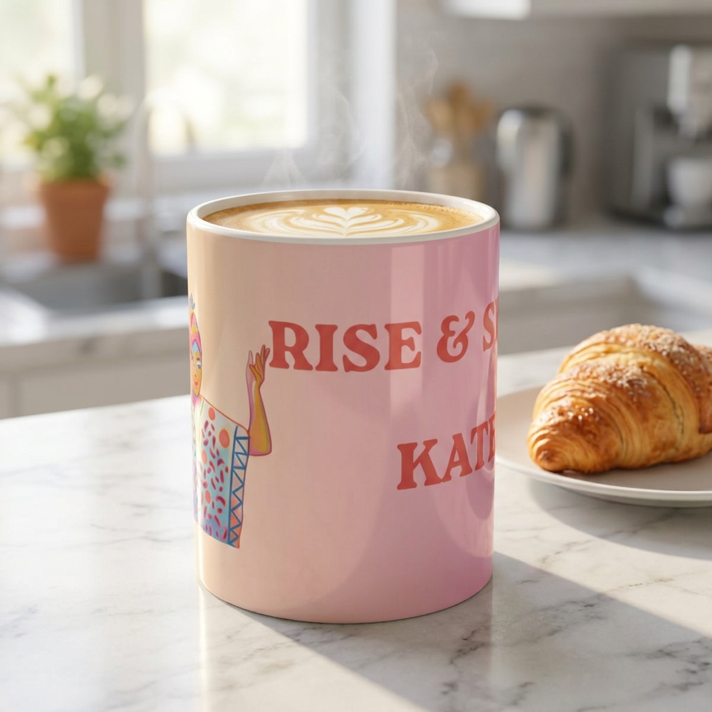 Rise & Shine Personalized Ceramic Mug