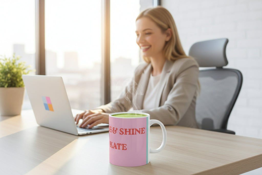 Rise & Shine Personalized Ceramic Mug
