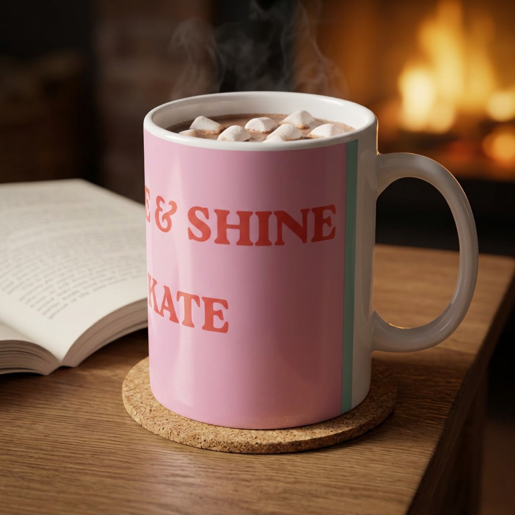 Rise & Shine Personalized Ceramic Mug